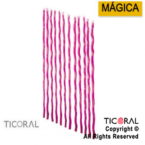 VELA 2327 IRREGULAR MAGICA 16 CM FUCSIA x 12